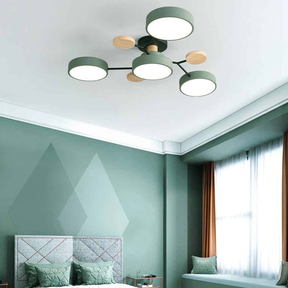 Limora - Multi Arm LED Ceiling Light with Circular Shades