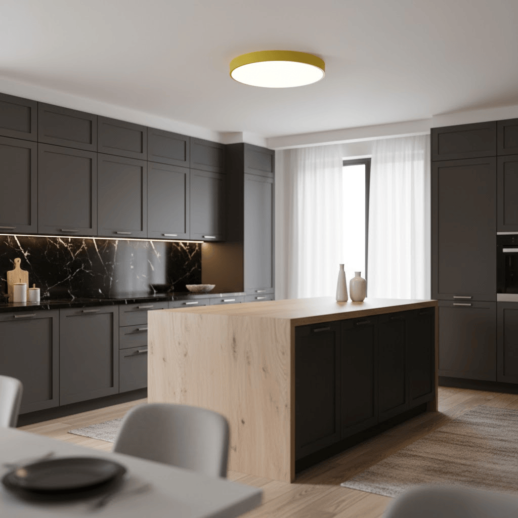 Cilena – Semi Flush Circle Ceiling Light
