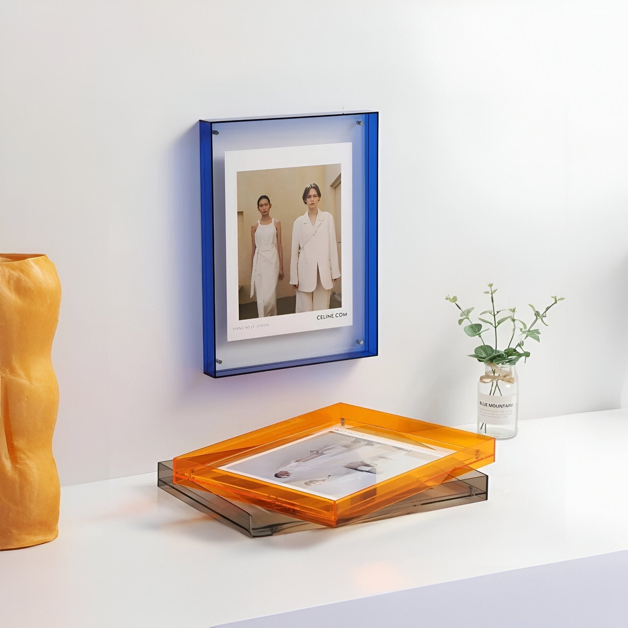 Avenord – Cadre photo acrylique transparent support mural minimaliste