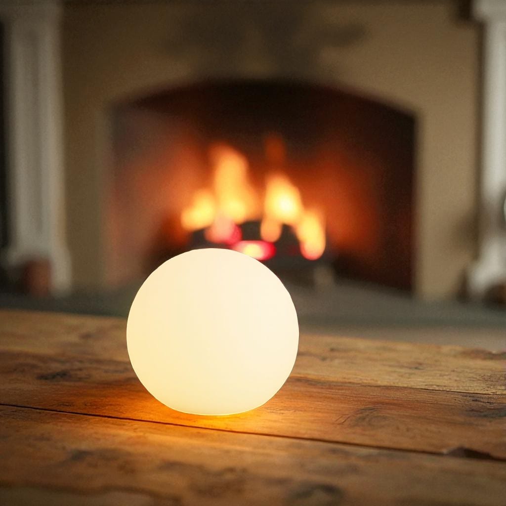 Lunoré – Cordless LED Globe Moon Table Lamp