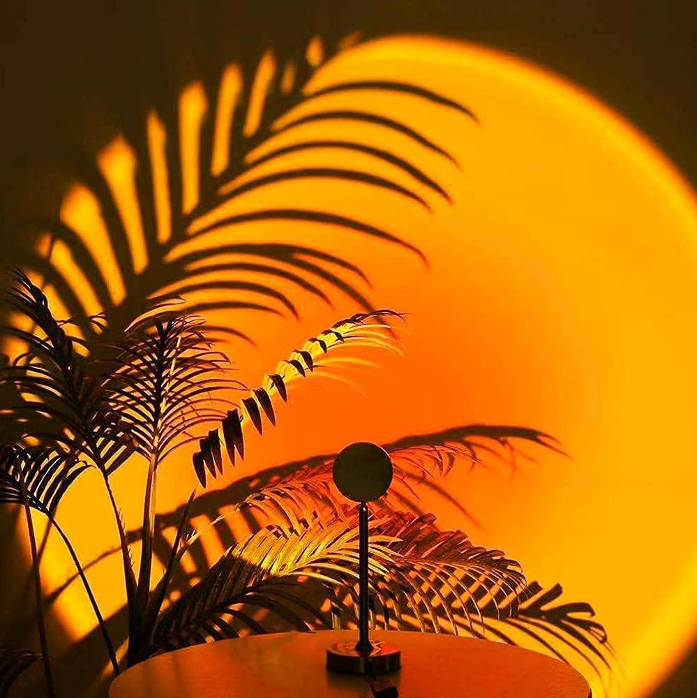 Crepura - Lampe LED ambiance coucher de soleil