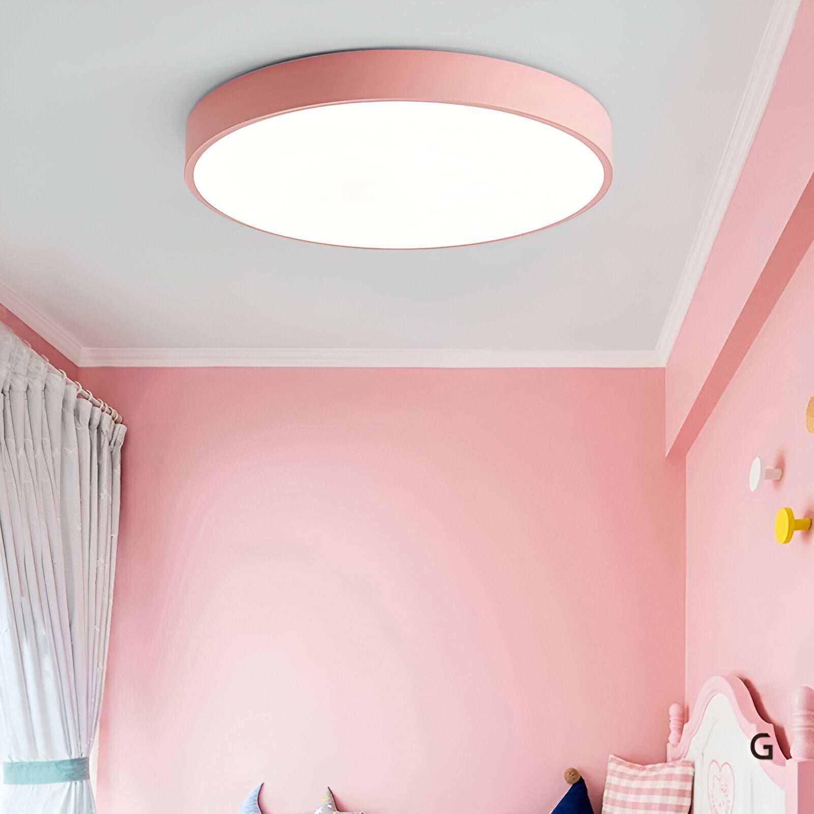 Denrad – Lampada da soffitto LED moderna con paralume in acrilico