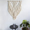 Tapiz de macramé bohemio hecho a mano