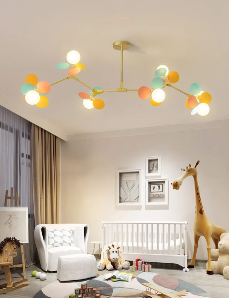 Sylvaniux – Lustre coloré en branches
