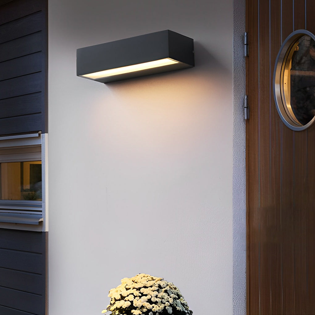 Lumiqor - Applique murale LED extérieure blanc chaud étanche