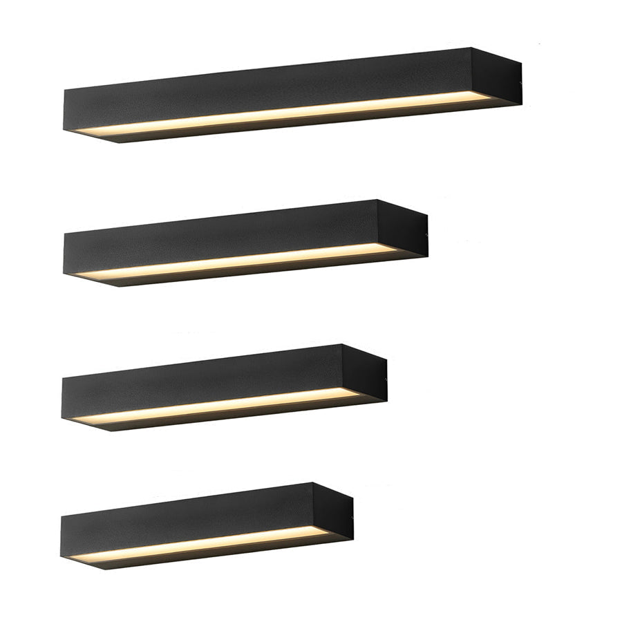 Lumiqor - Applique murale LED extérieure blanc chaud étanche