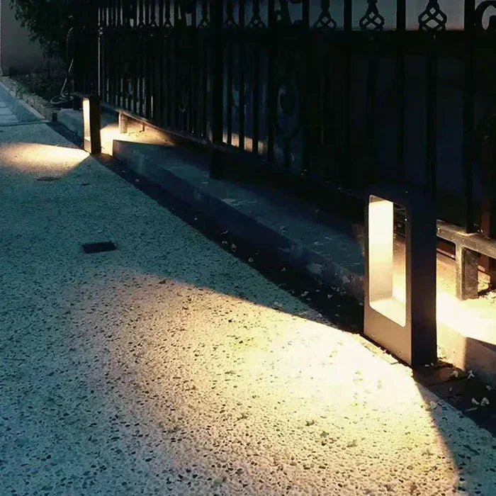 Scandinavian Round LED Outdoor Ground Lights Waterproof Pathway - Image 4