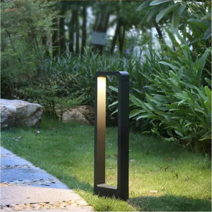 Scandinavian Round LED Outdoor Ground Lights Waterproof Pathway - Image 2