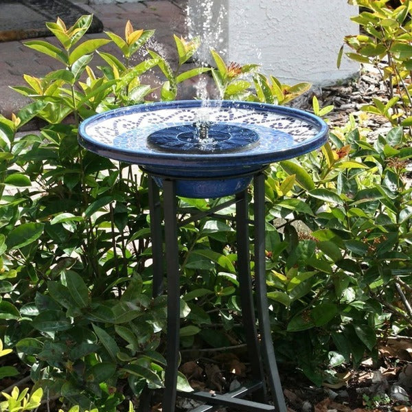 Floating Solar Fountain Pump Garden Water Feature - Image 2