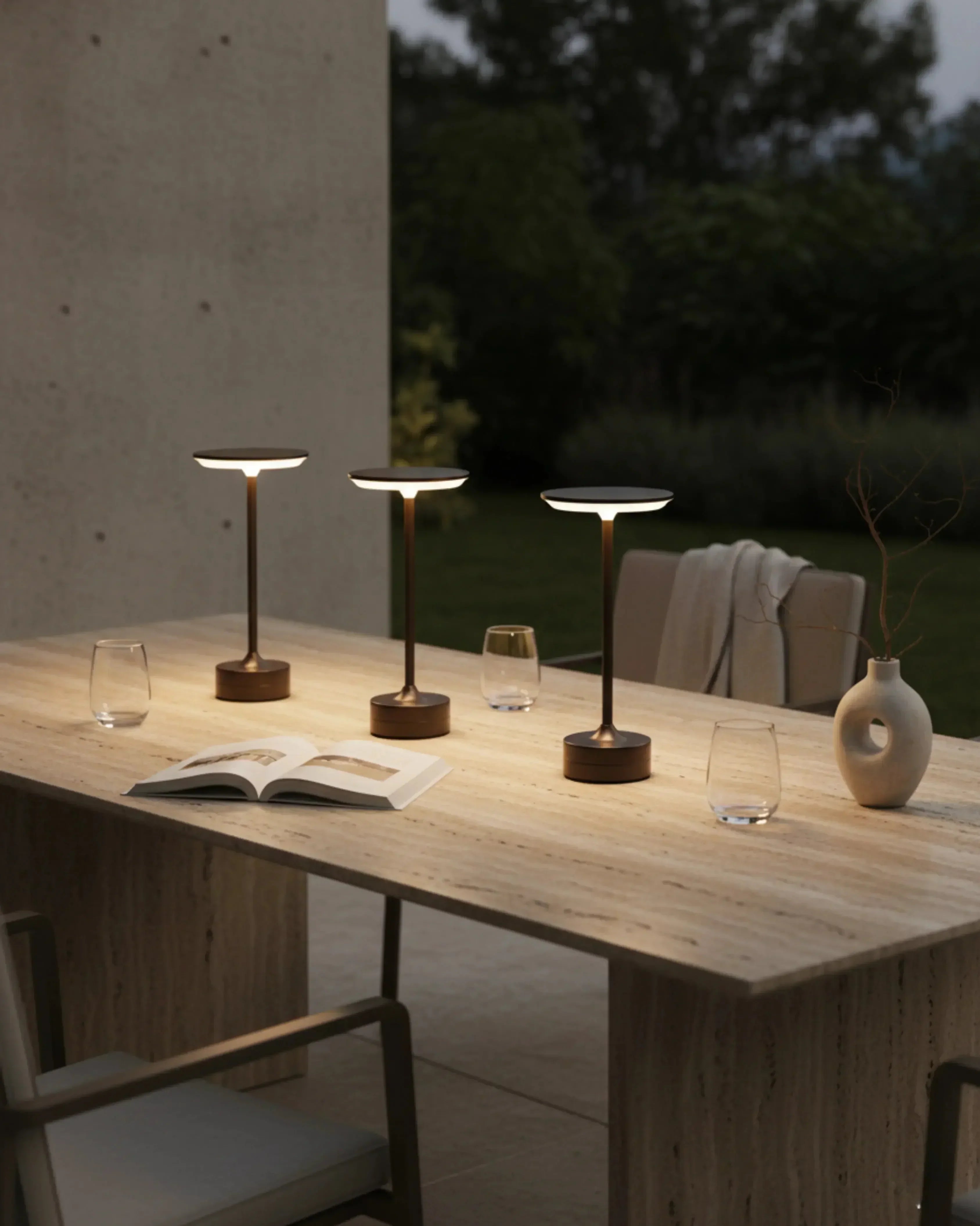 Loravex – Lampada da tavolo wireless