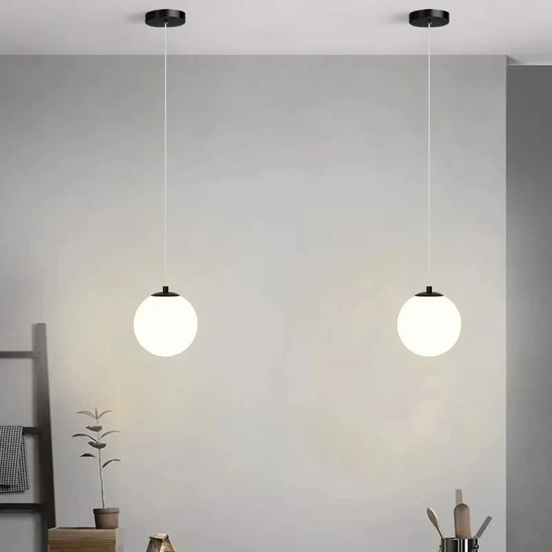Aurellis - Lampada a sospensione LED in vetro