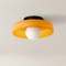 Levara - Lampada da soffitto rotonda moderna con paralume in vetro