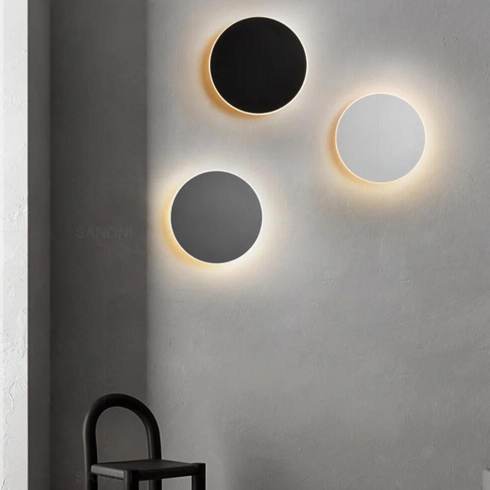 Luvien – Modern Round LED Flush Wall Light