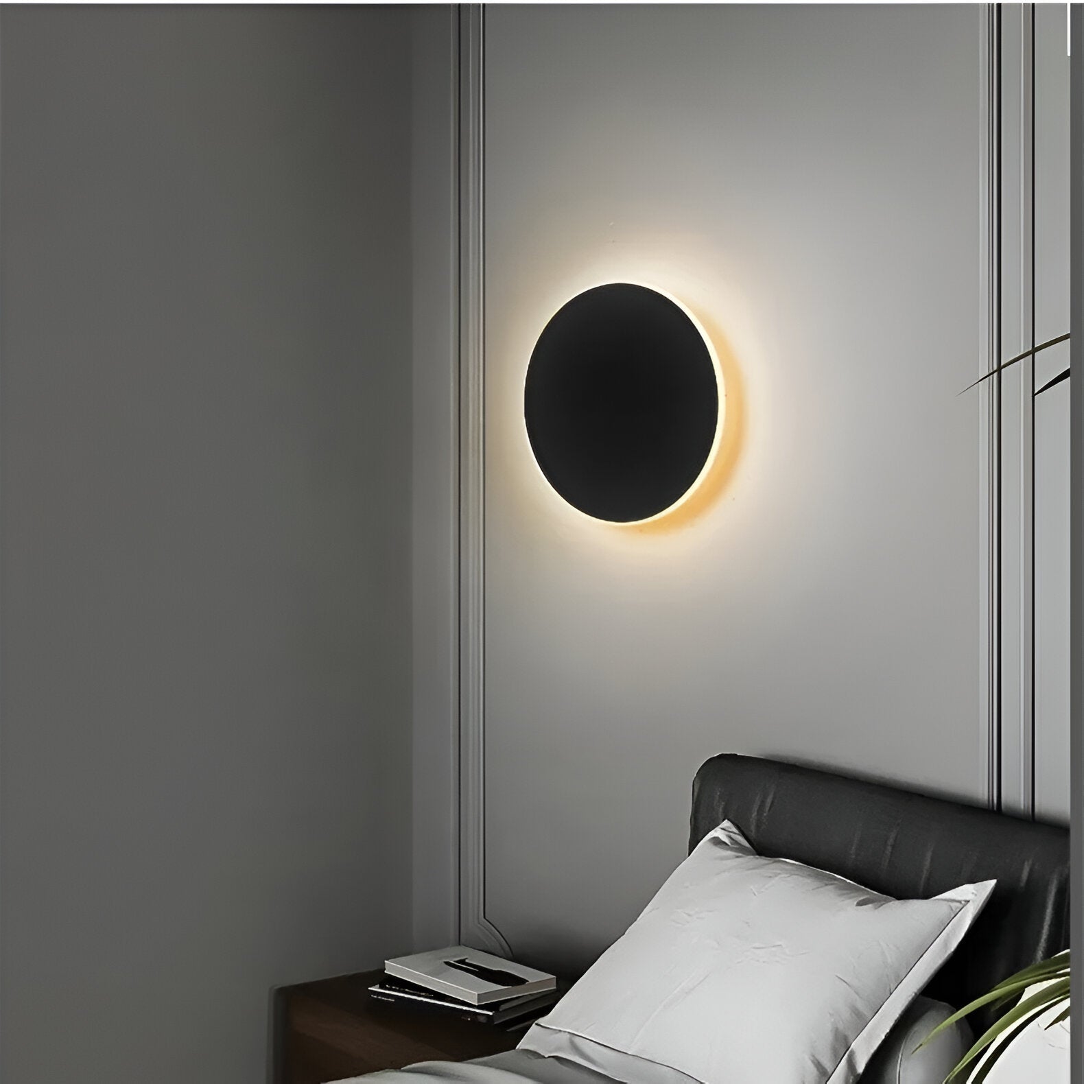 Luvien – Modern Round LED Flush Wall Light