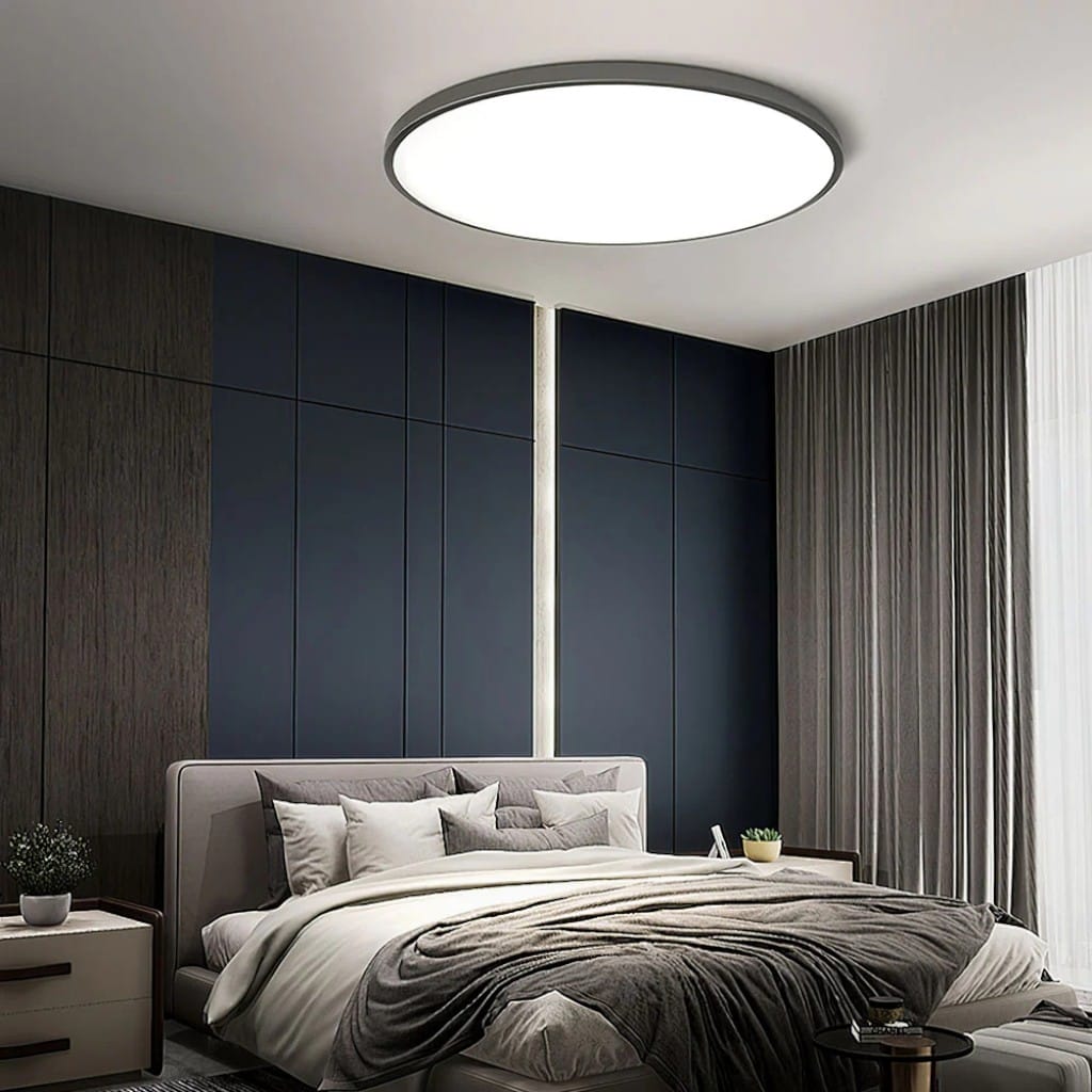 Corlune – Modern Round Flush Mount Ceiling Light