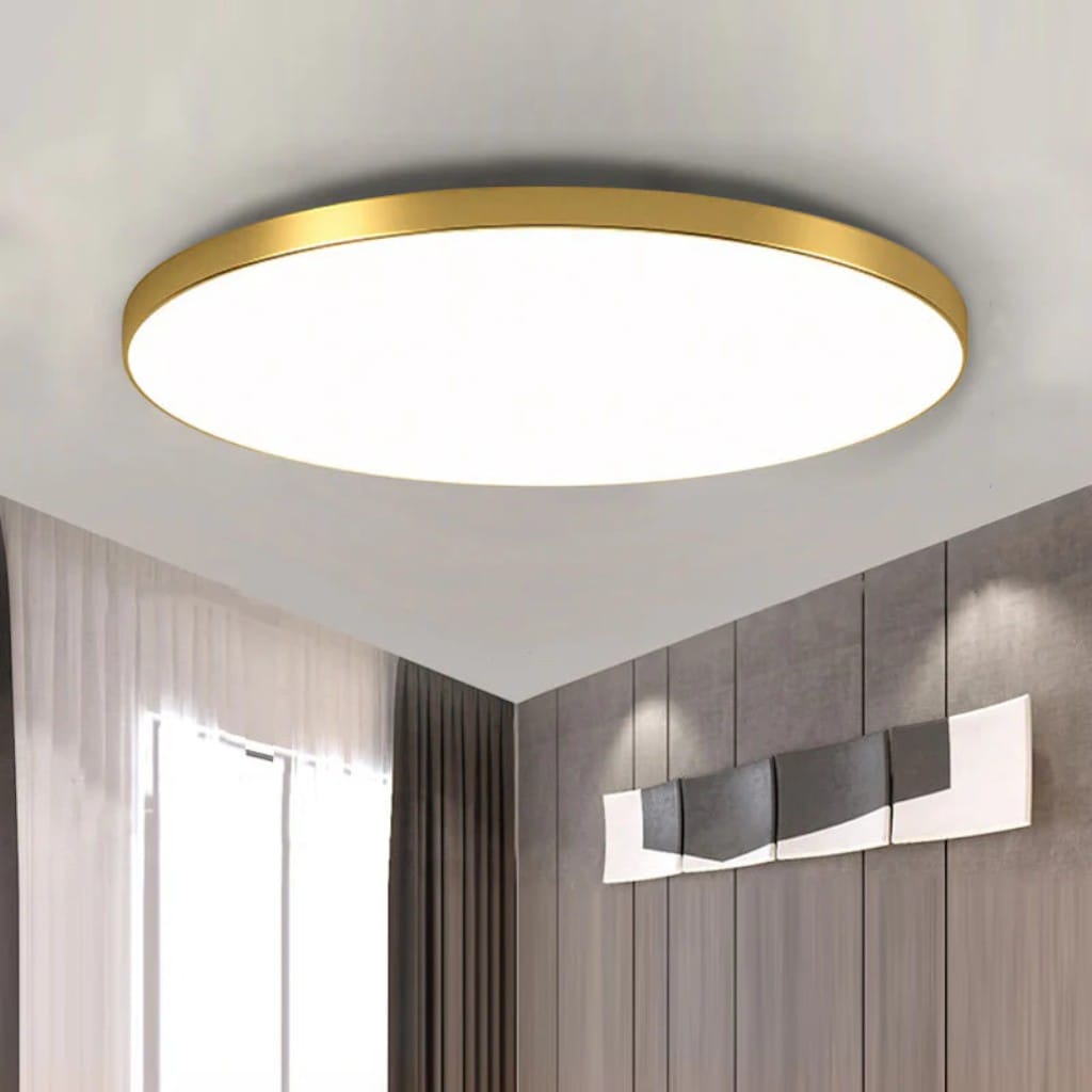 Corlune – Modern Round Flush Mount Ceiling Light