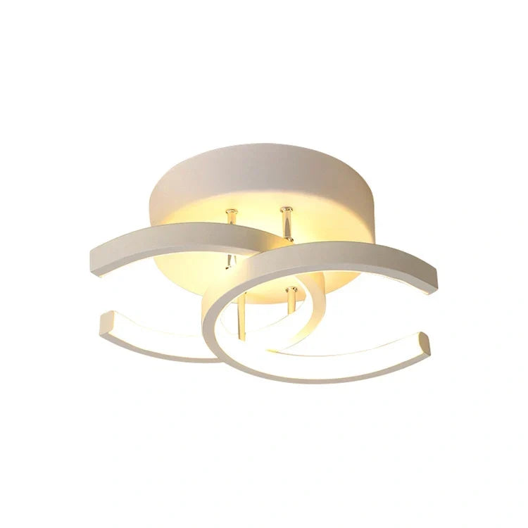 Round Flush Mount Modern LED Ceiling Light Low Profile - Image 4