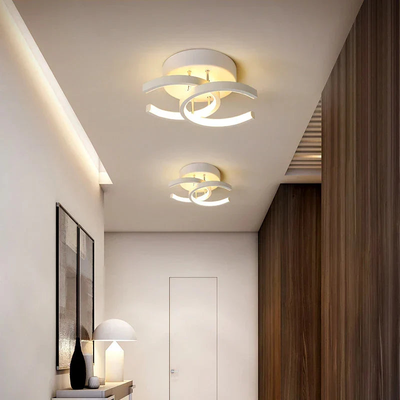 Round Flush Mount Modern LED Ceiling Light Low Profile - Image 2