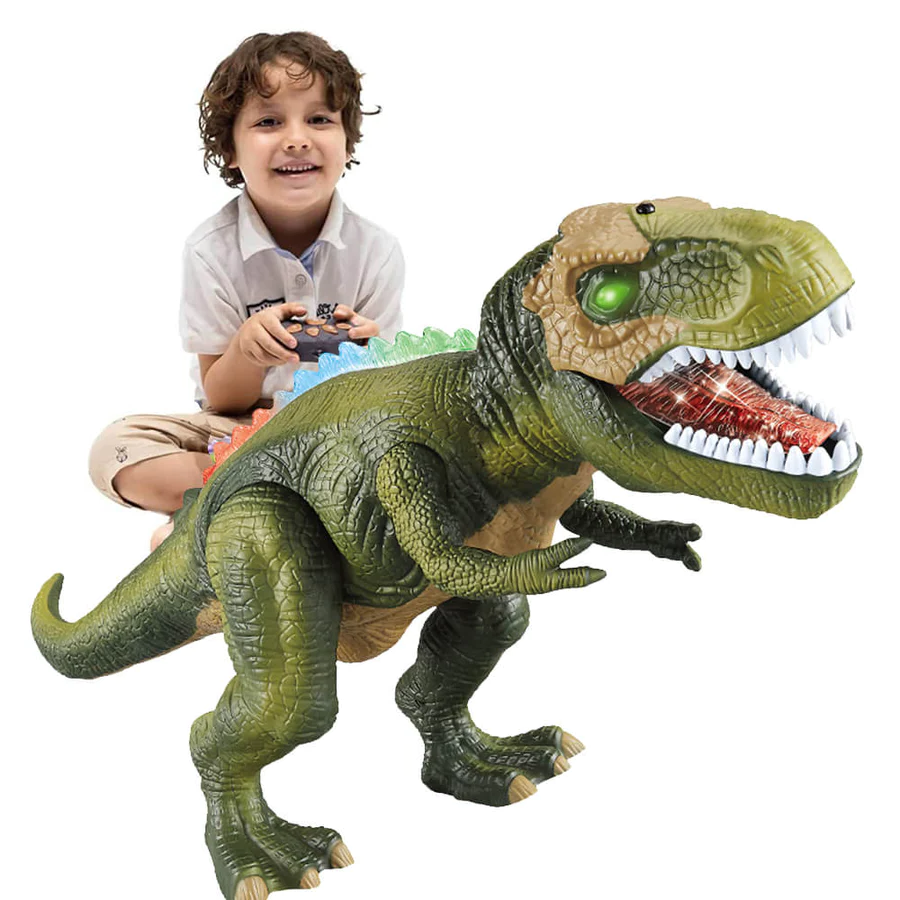 RC T-Rex Walking Roaring Remote Control Dinosaur Toy Light Up - Image 4