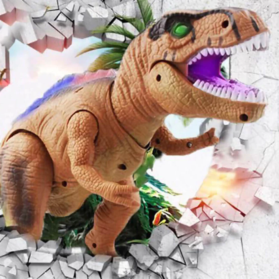 RC T-Rex Walking Roaring Remote Control Dinosaur Toy Light Up - Image 3