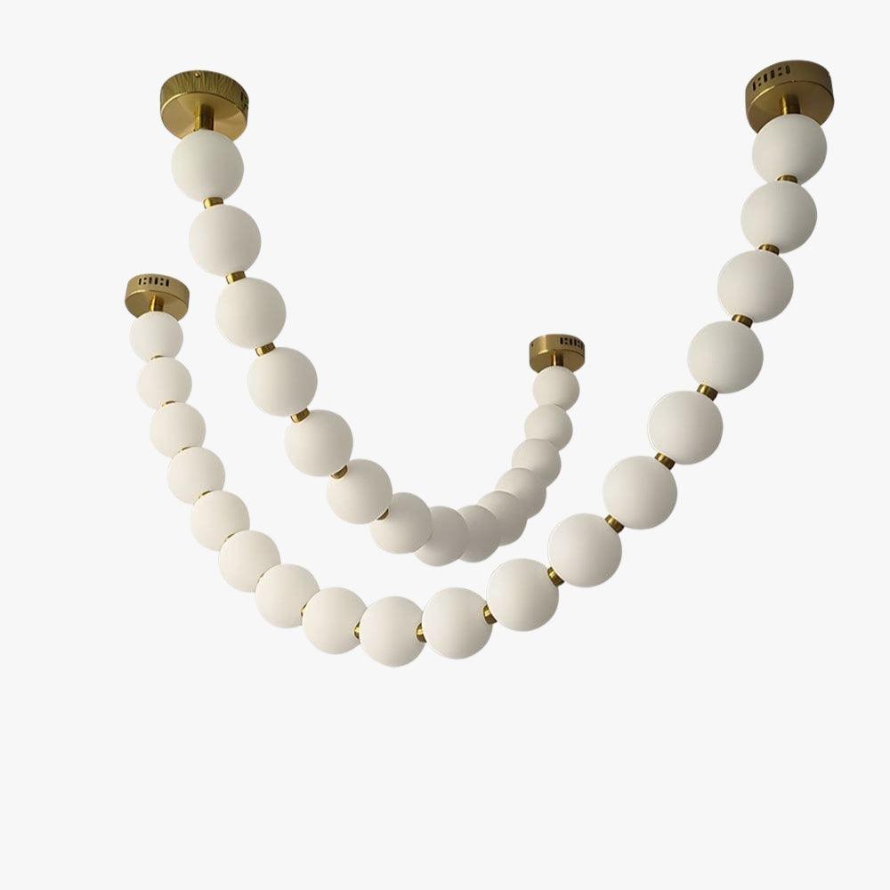 Ploura - Lampadario a perle