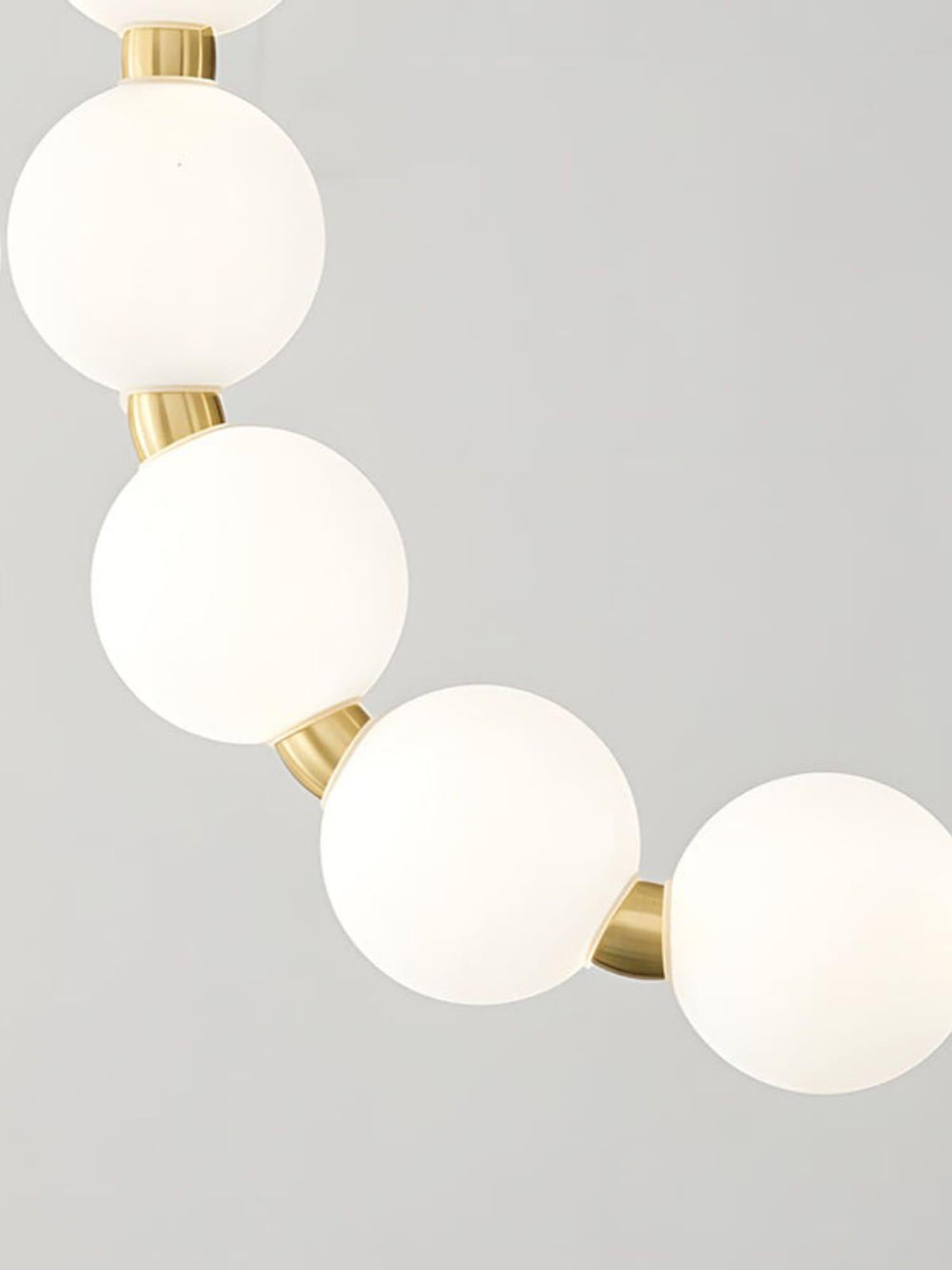 Ploura - Lampadario a perle
