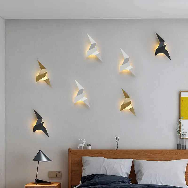 Veluxa - Applique murale LED origami blanc chaud  