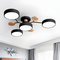 Plafoniera LED rotonda semi-incassata con temperatura del colore regolabile