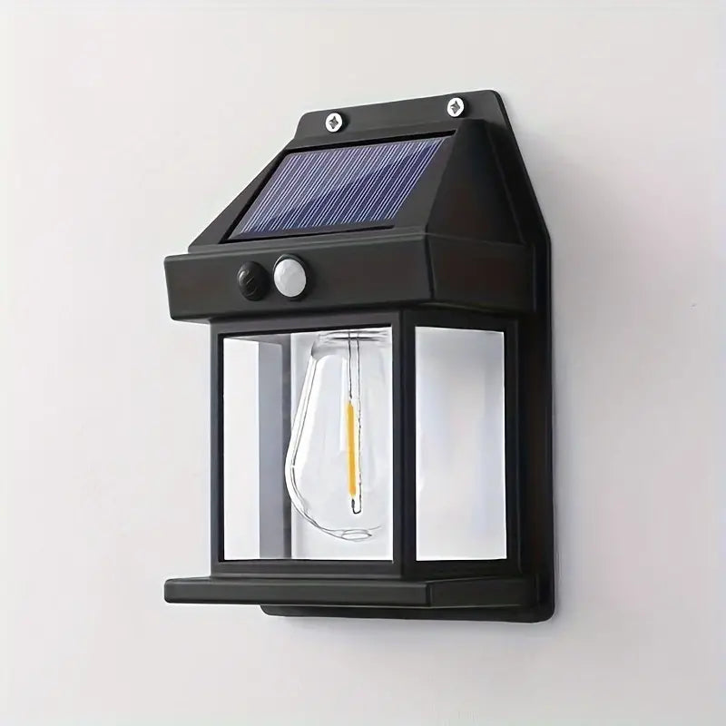 Solvionn - Lampada da Parete Esterna con Sensore di Movimento Illuminazione Notturna
