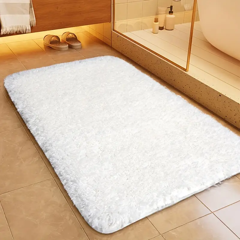 Velurique - Tapis de bain absorption rapide antidérapant confortable