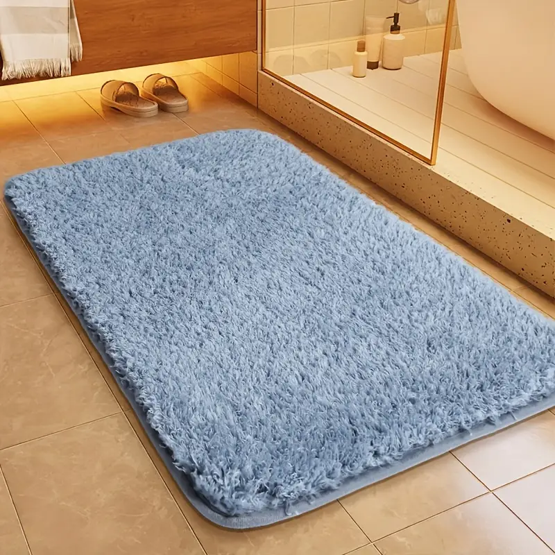 Velurique - Tapis de bain absorption rapide antidérapant confortable