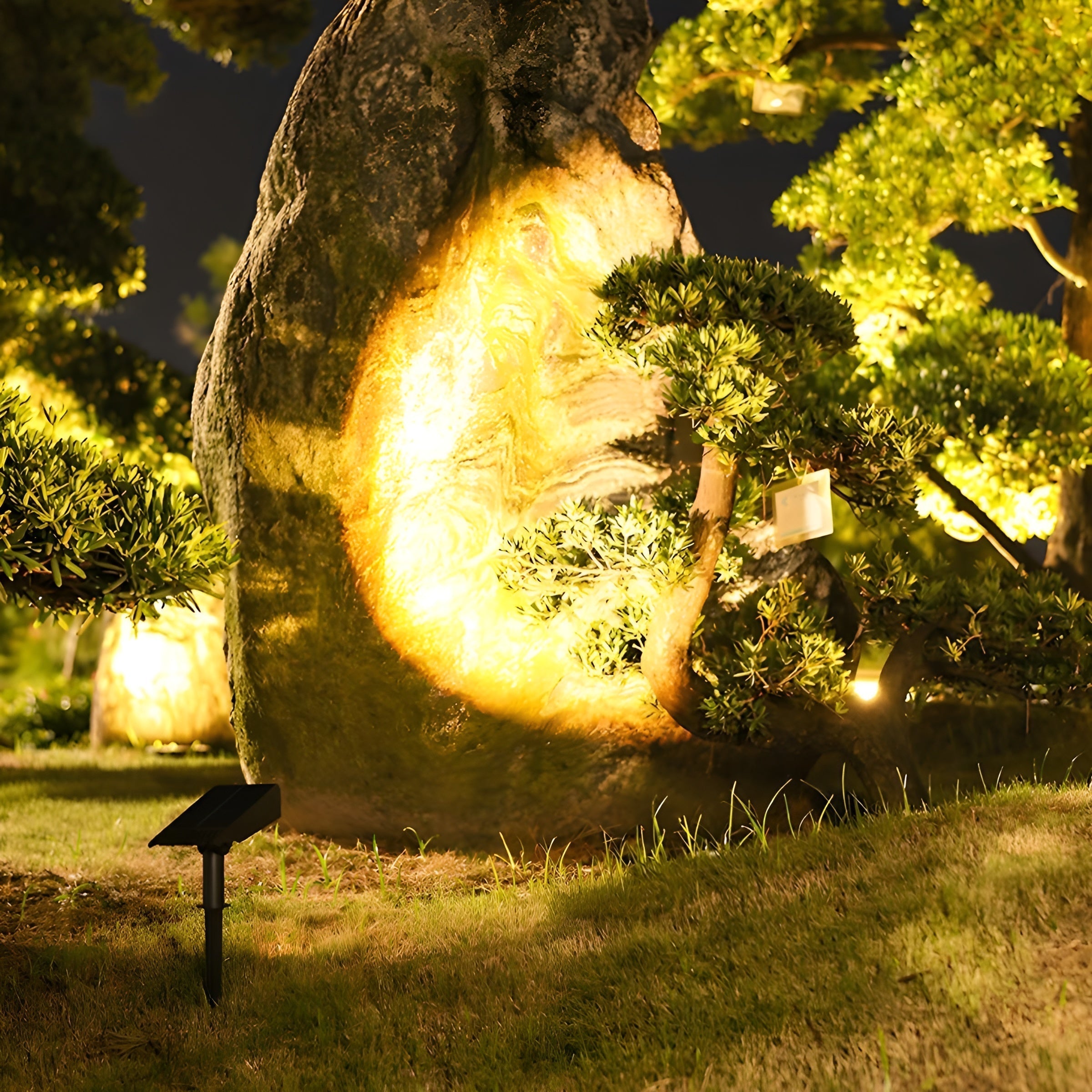 Adjustable Solar Outdoor Spotlight LED Landscape Garden Light