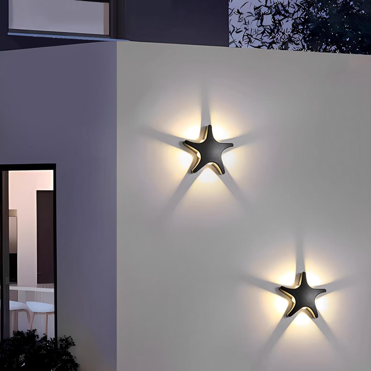 Velorien – Applique murale extérieure contemporaine LED silhouette animale
