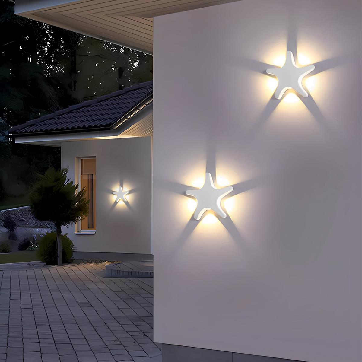 Velorien – Applique murale extérieure contemporaine LED silhouette animale