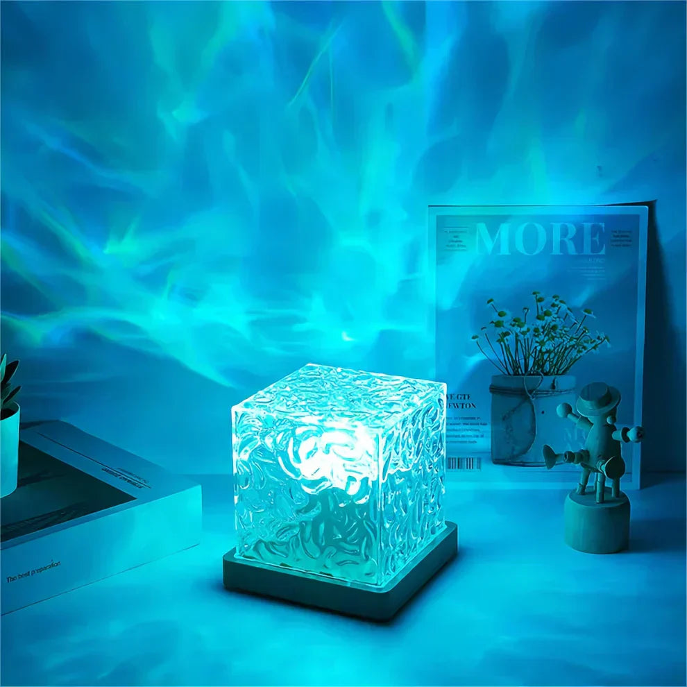 Waveora - Proiettore Notturno Effetto Acqua a LED