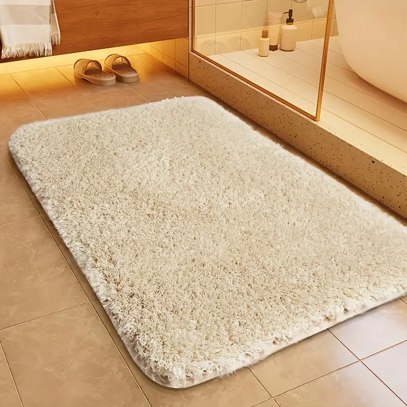 Serena – Tapis de bain de luxe antidérapant aux coins arrondis